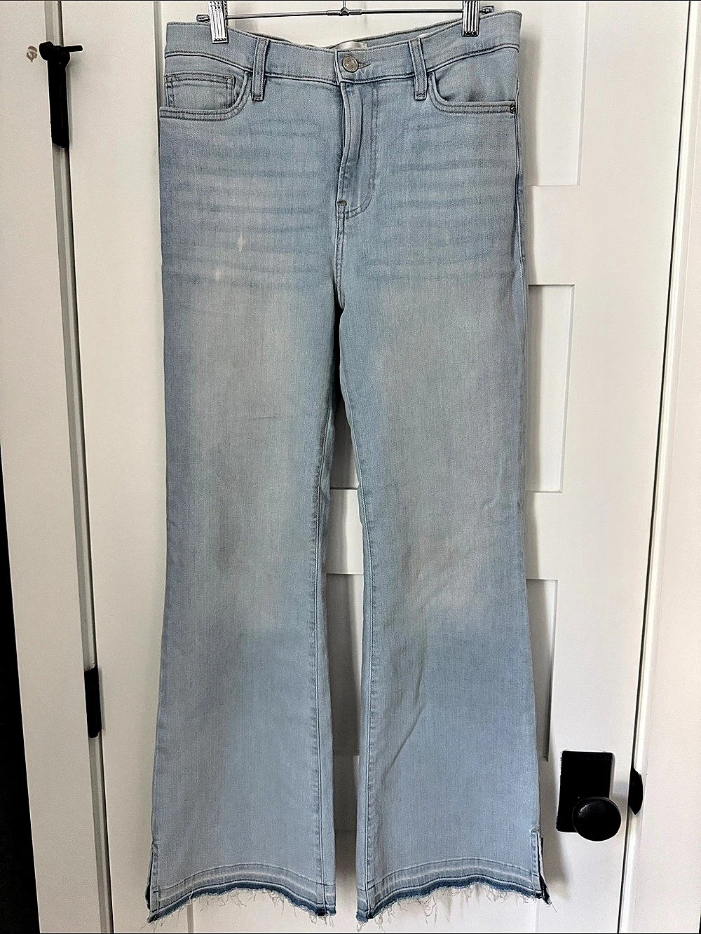 FRAME Le Easy Flare Jeans in Blue Waist 29 NWOT
